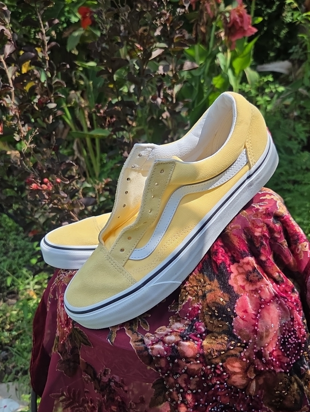 Vans Yellow Canvas Low-Top Women’s Sneaker